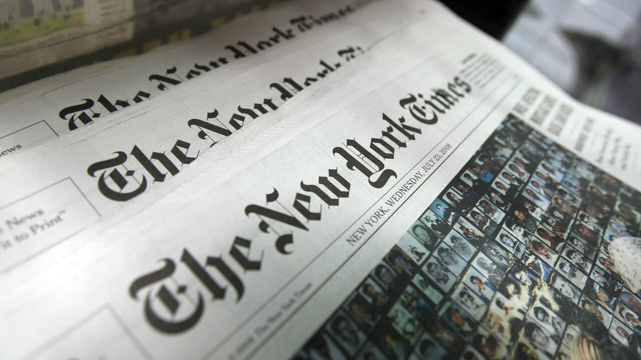 The New York Times launches NYT Opinion digital subscription and iPhone app for $6 per month