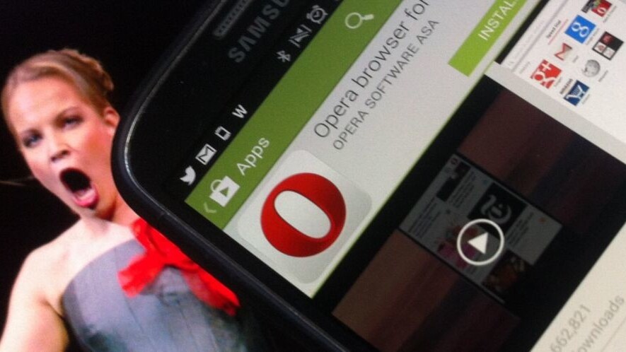 Opera Mini for Android now lets you start large downloads only on Wi-Fi