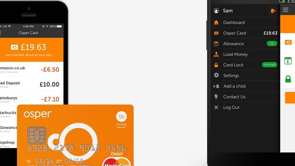 Osper: a mobile-first UK banking service for kids that comes with reins for parents