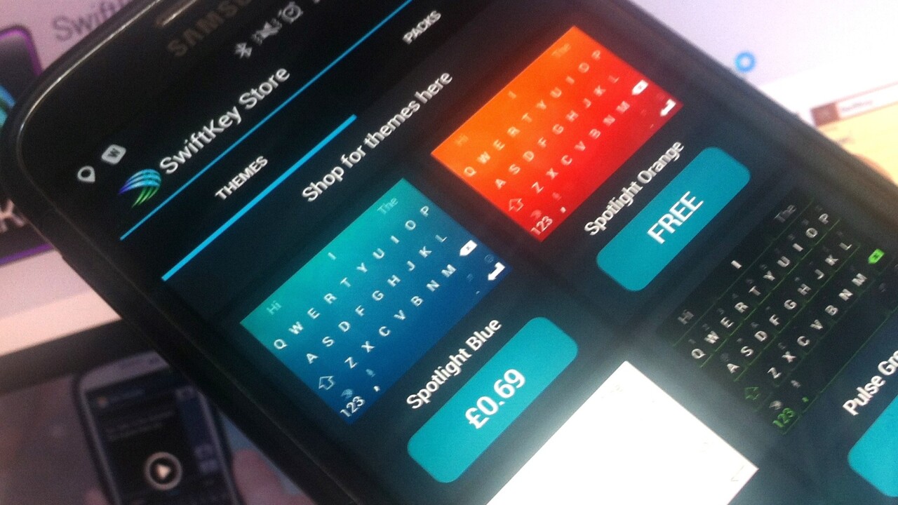 As SwiftKey readies for iOS, the smart keyboard app goes free on Android and gets premium themes