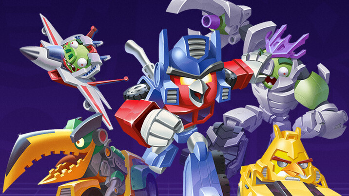 Angry Birds Transformers. Yes, really. Rovio and Hasbro partner for mash-up game and toys