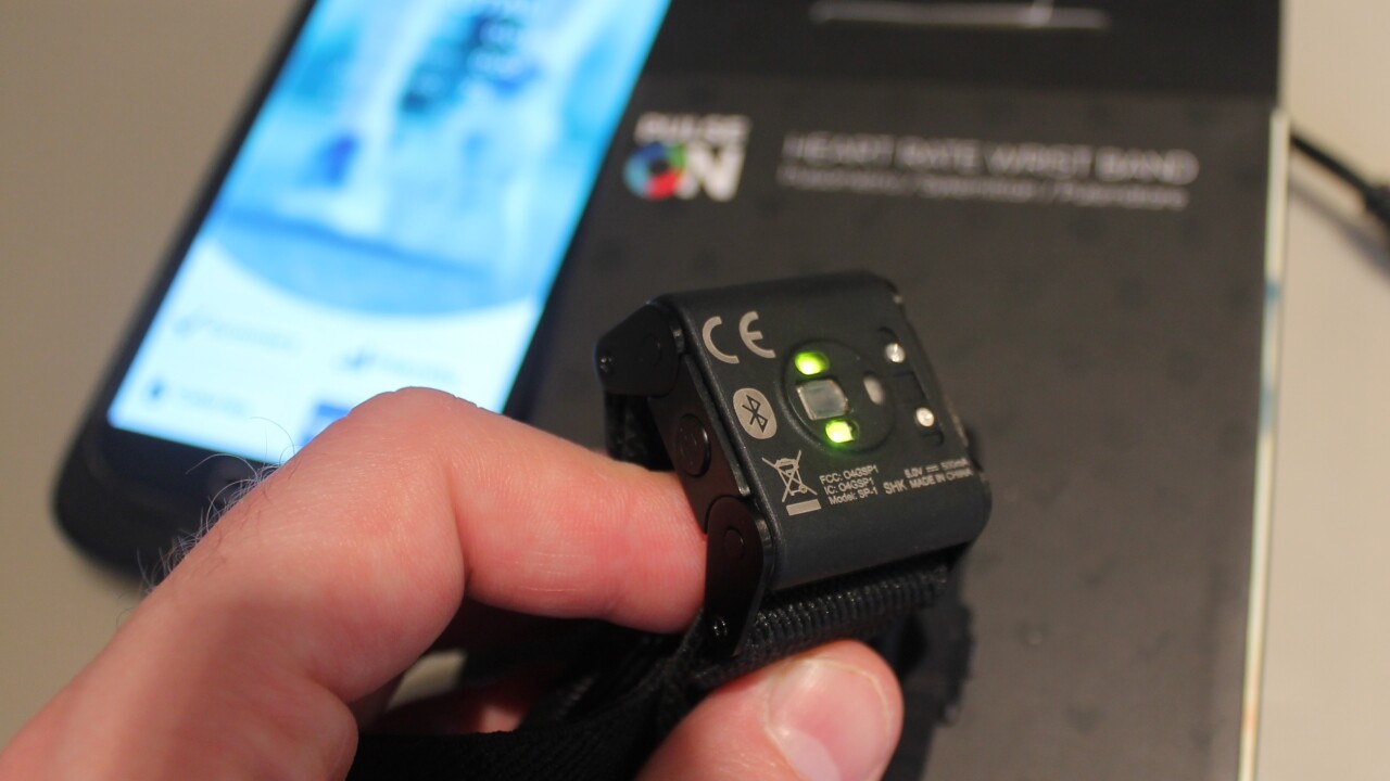 PulseOn hands-on: A heart-rate monitor wristband born out of Nokia
