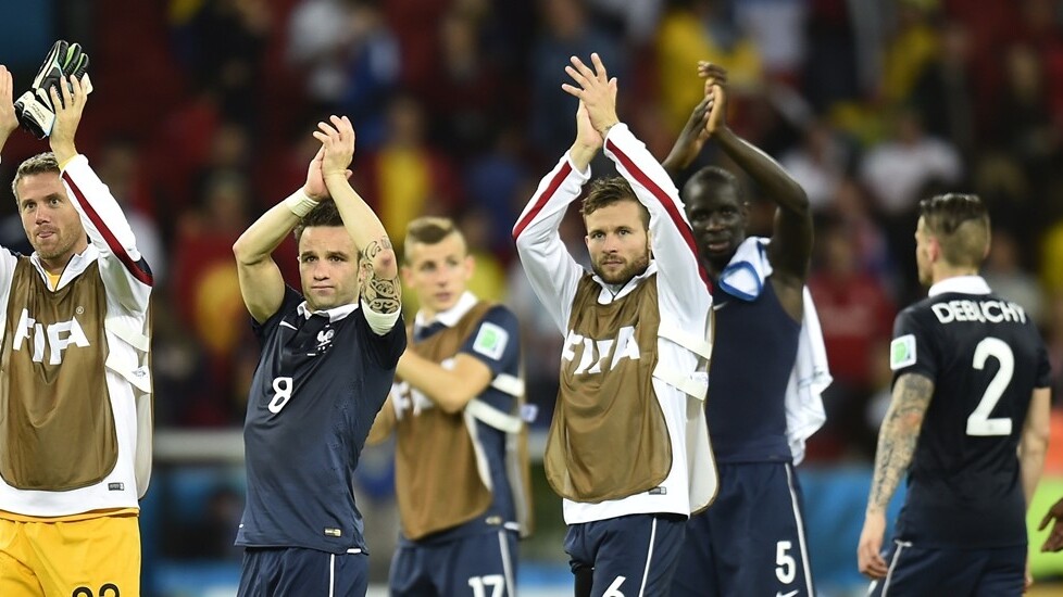 France is the first World Cup team to be awarded a goal using goal-line technology