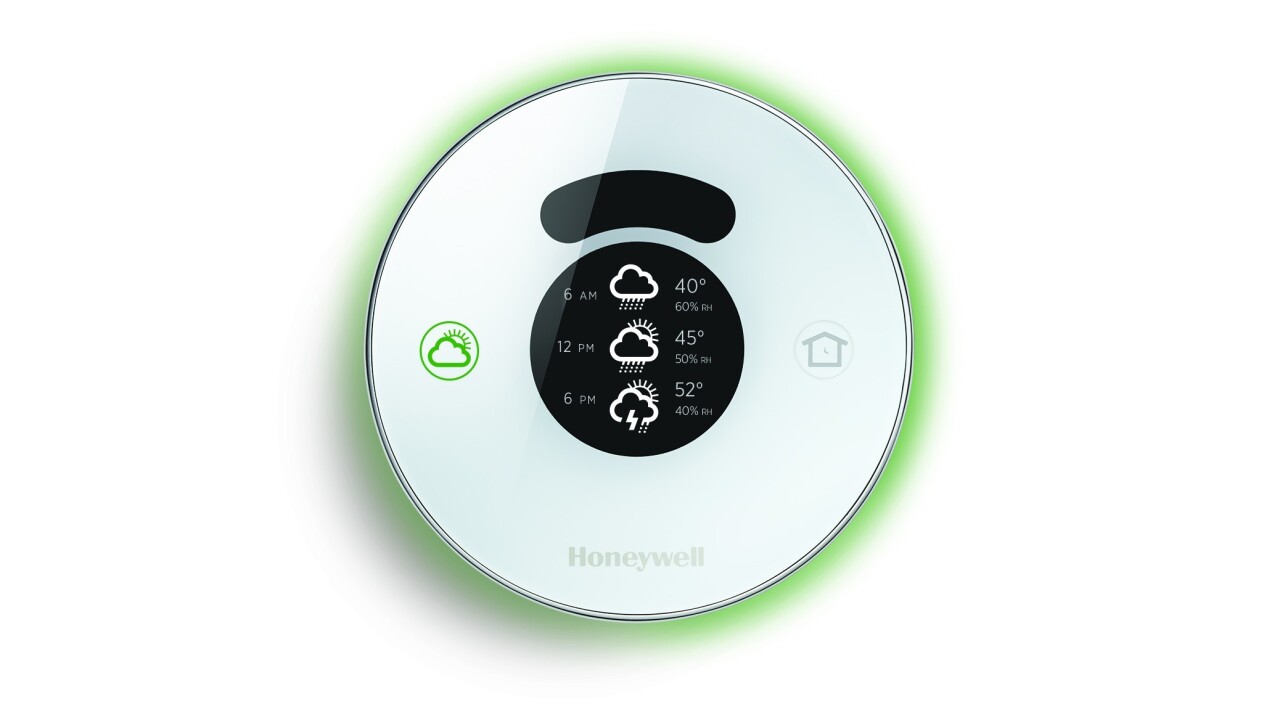 Honeywell heats up its connected home efforts with Lyric, an intelligent round thermostat