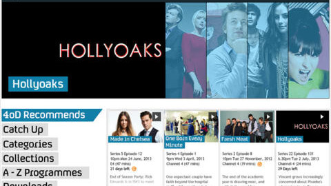 Britain’s Channel 4 adds 3G and 4G streaming to its 4OD iOS app