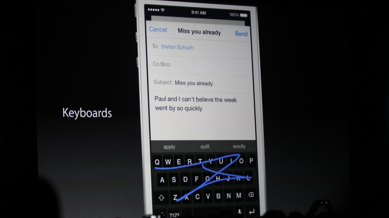 SwiftKey, Fleksy and Swype keyboards are all coming to iOS 8