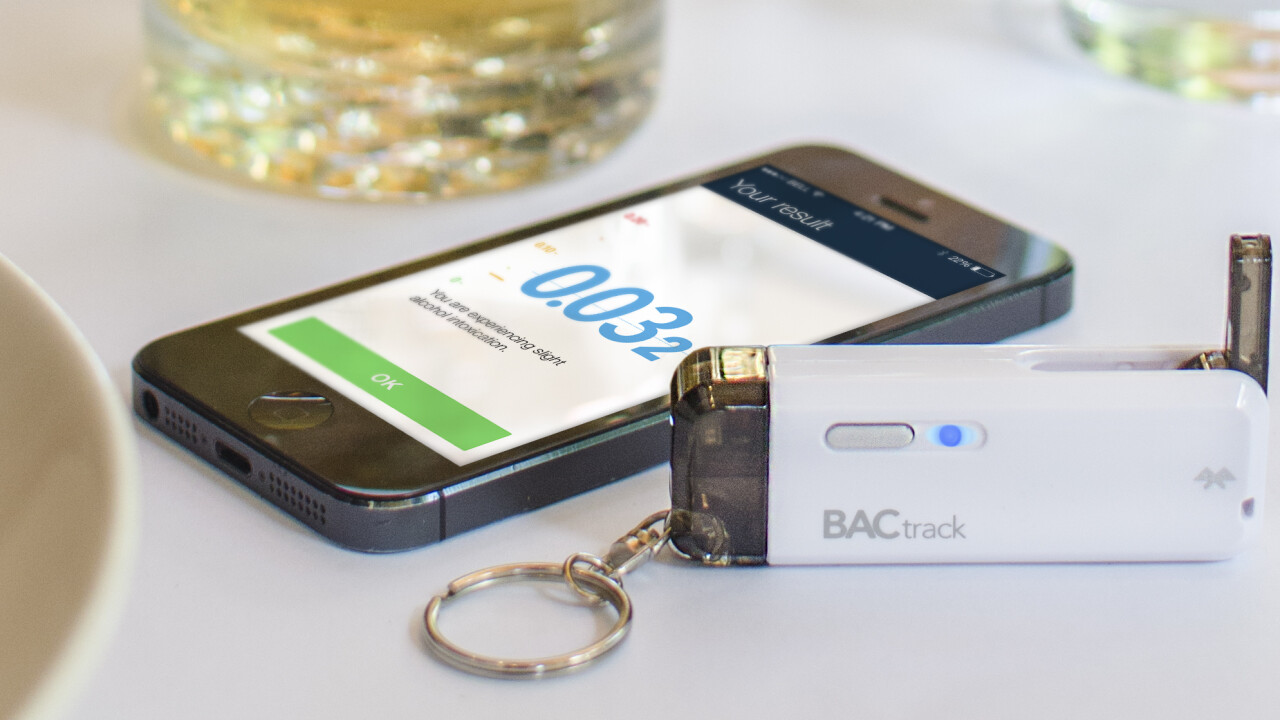 BACtrack releases a $50 smartphone breathalyzer that fits on your keychain