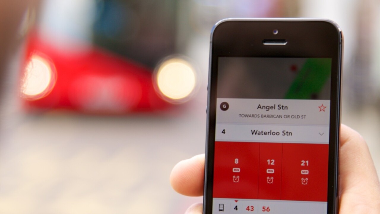 Jump for iPhone is a slick, real-time bus-tracker for London-dwellers