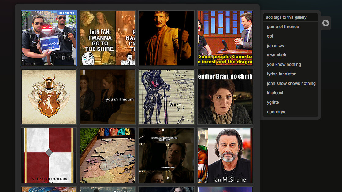 Imgur adds new crowdsourced tagging features that let you create custom galleries