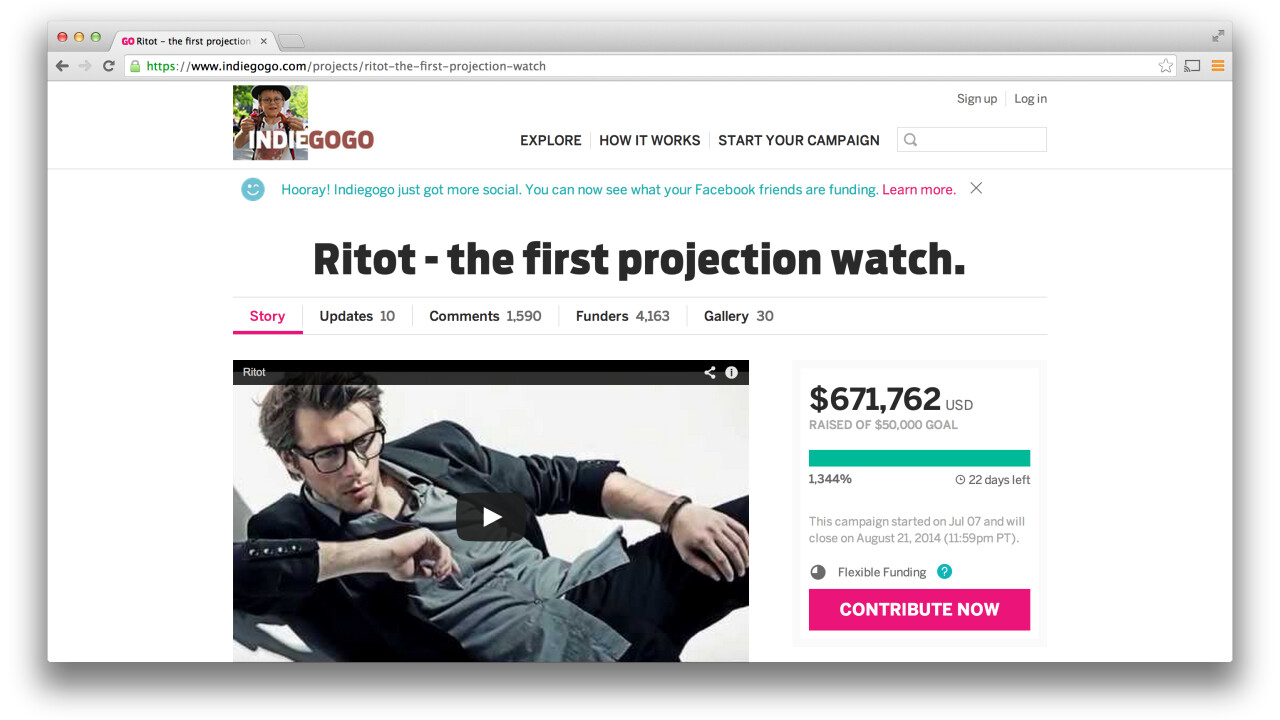 The team behind dubious projection watch Ritot: ‘If all goes according to our plan, then it’s real’