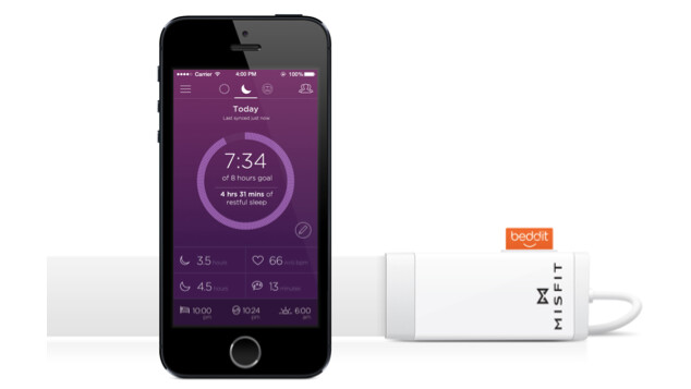 Misfit snuggles up to Beddit to release a sleep monitor that you keep under your sheets