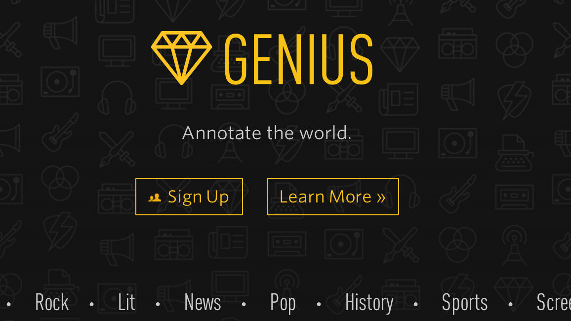 Rap Genius rebrands as Genius as it evolves into a full-fledged annotation platform