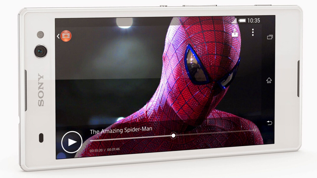 Sony’s new Xperia C3 smartphone wants to help you take the best selfies ever