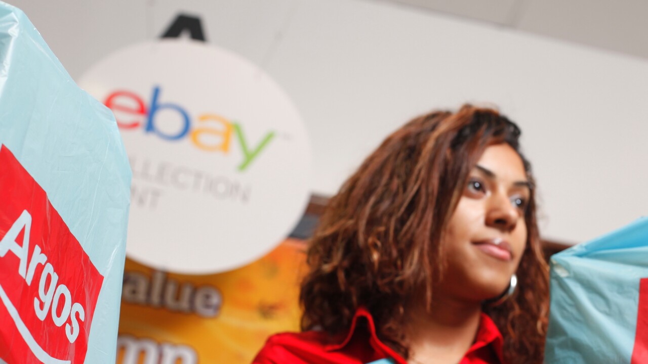 eBay wants to help you never miss a parcel as it expands its UK click-and-collect deal with Argos