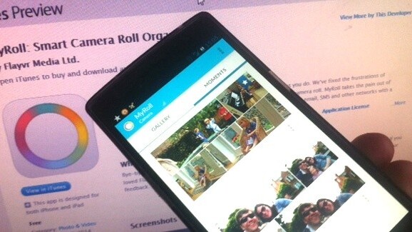 Flayvr pivots to MyRoll, an intelligent mobile gallery app that displays all your best photos