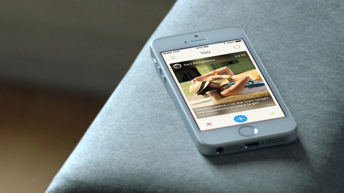 At The Pool launches Yeti, an iOS app for local conversations