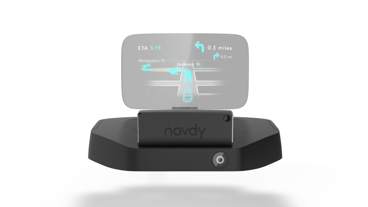 Navdy puts a smartphone-connected heads-up display in your car