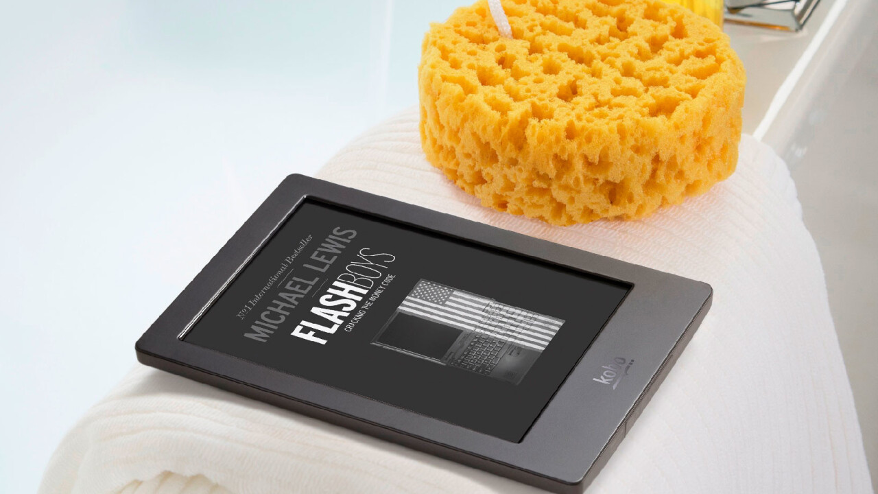 Kobo unveils $179 Aura H20 waterproof ereader coming October 1