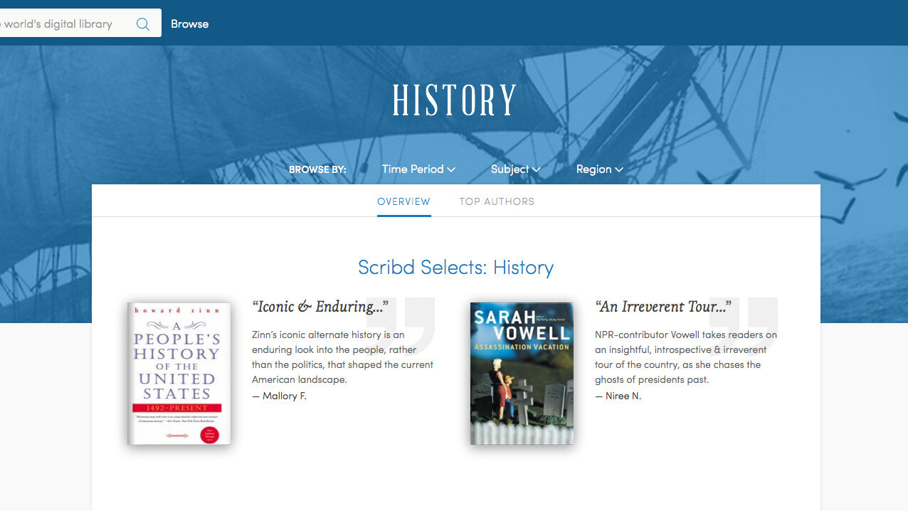 Scribd overhauls its ebook subscription service to help you find interesting reads