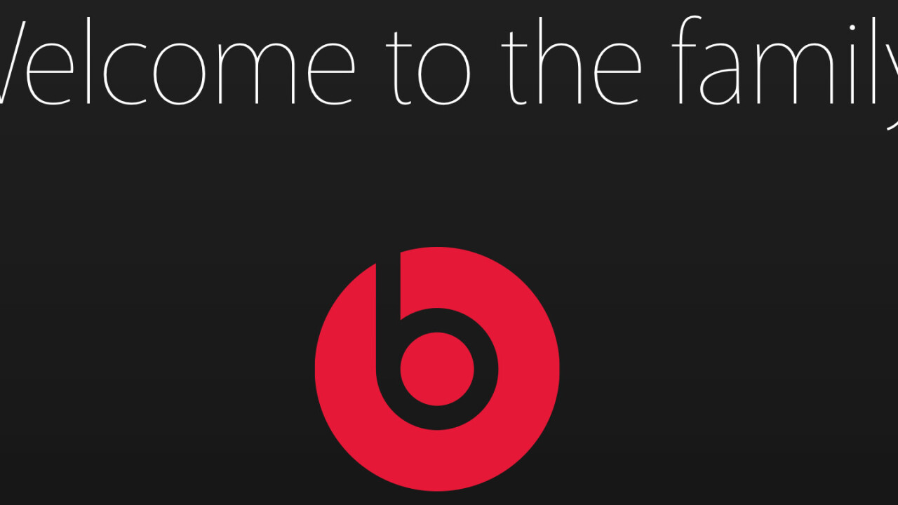 It’s official: Apple confirms its Beats acquisition is complete