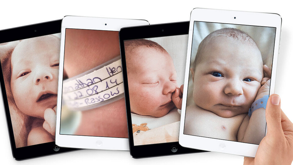 Here’s how true Apple fanboys should introduce a newborn baby to the world