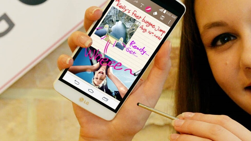 LG announces the G3 Stylus, a Samsung Galaxy Note rival with a ‘fair price’