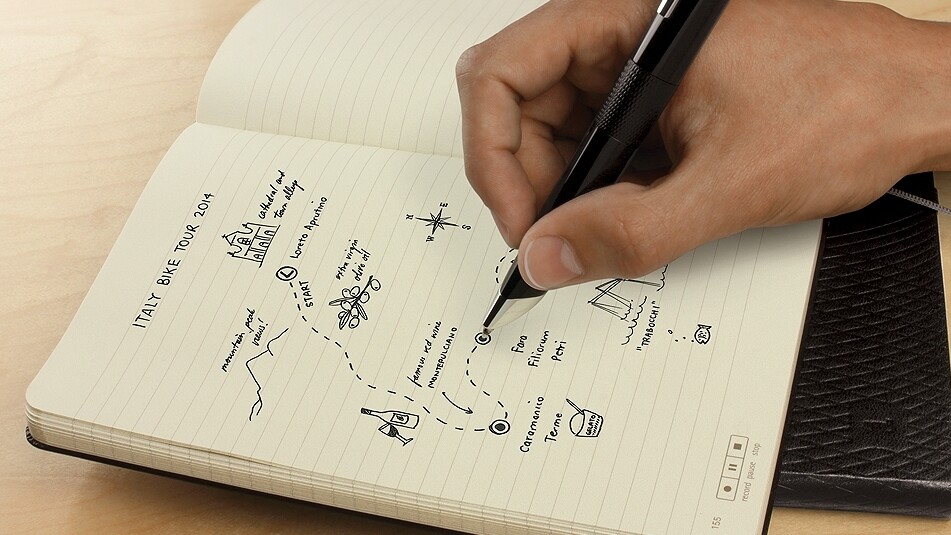 You can now use your Livescribe smartpen with Moleskine notebooks