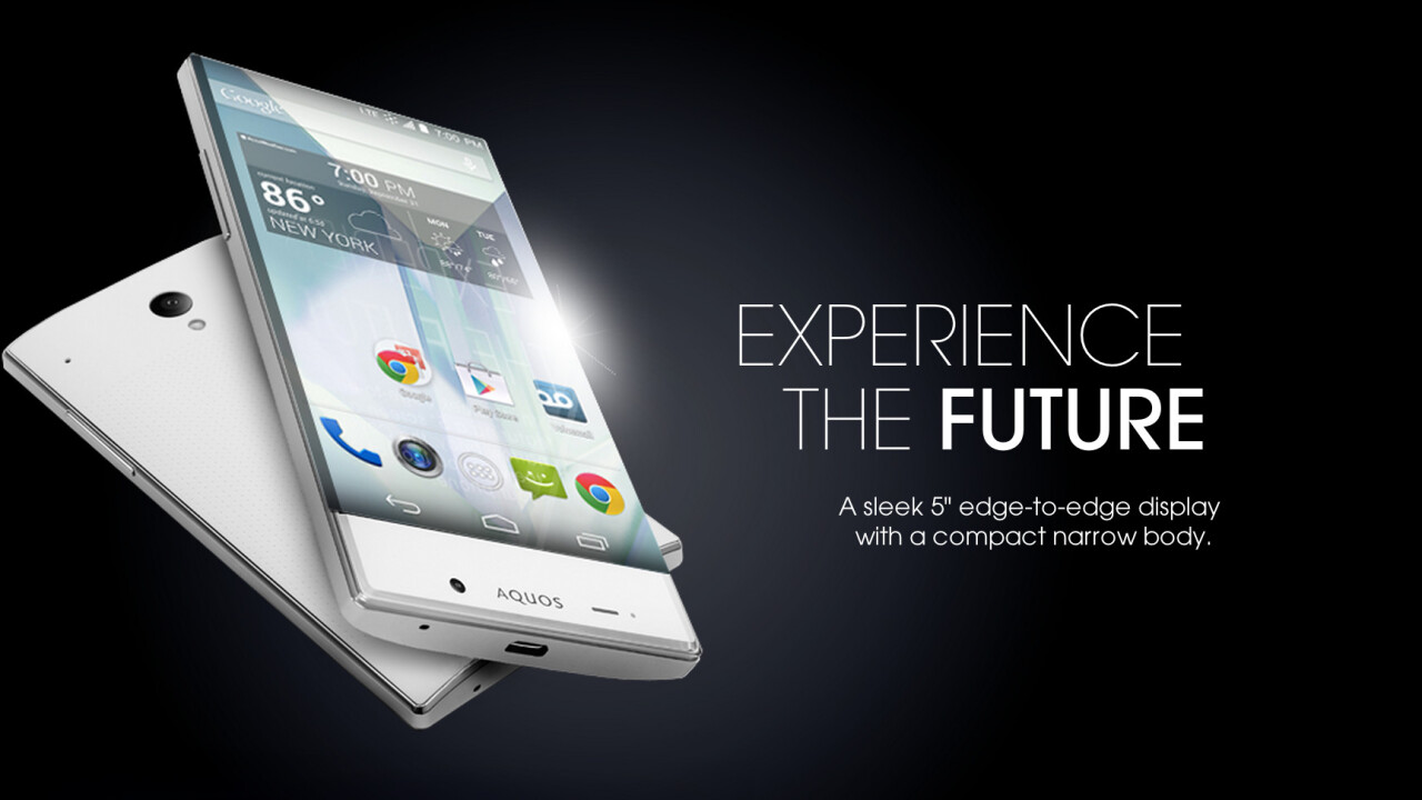 Sprint announces $240 nearly bezel-free 5-inch Aquos Crystal