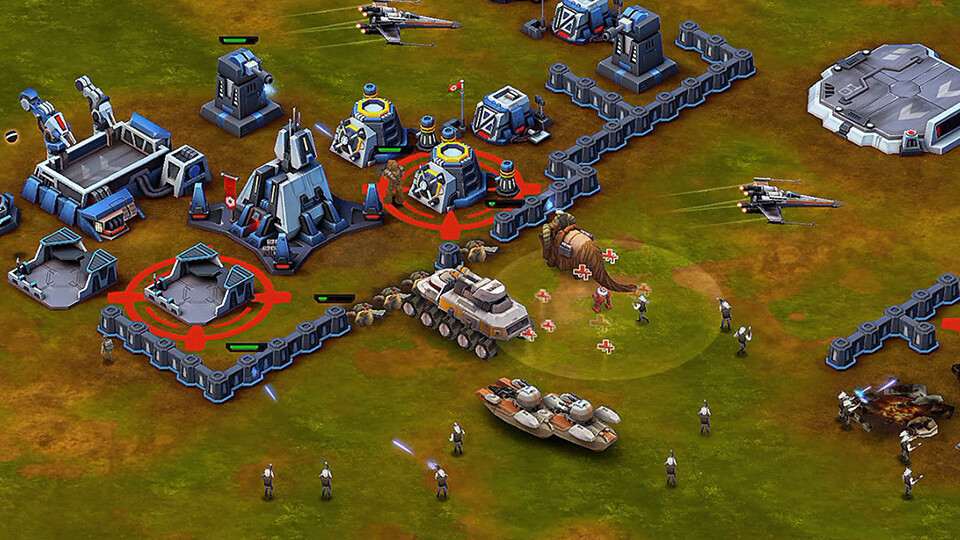 Star Wars: Commander for iOS lets you build a base and fight for the Empire or Rebel Alliance