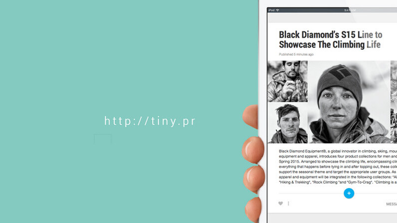 Tiny Pitch: An easy way to send simple, good-looking press releases to journalists