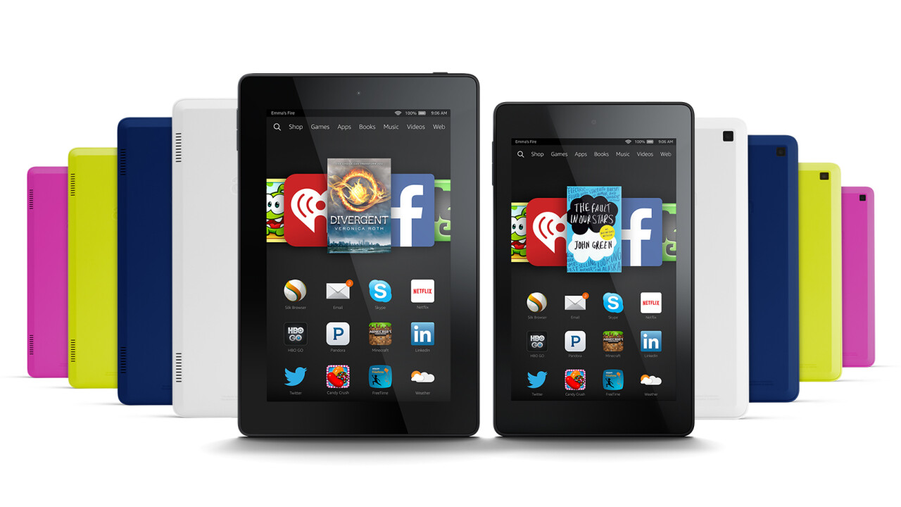 Amazon announces new 6″ and 7″ Fire HD budget tablets, starting at $99