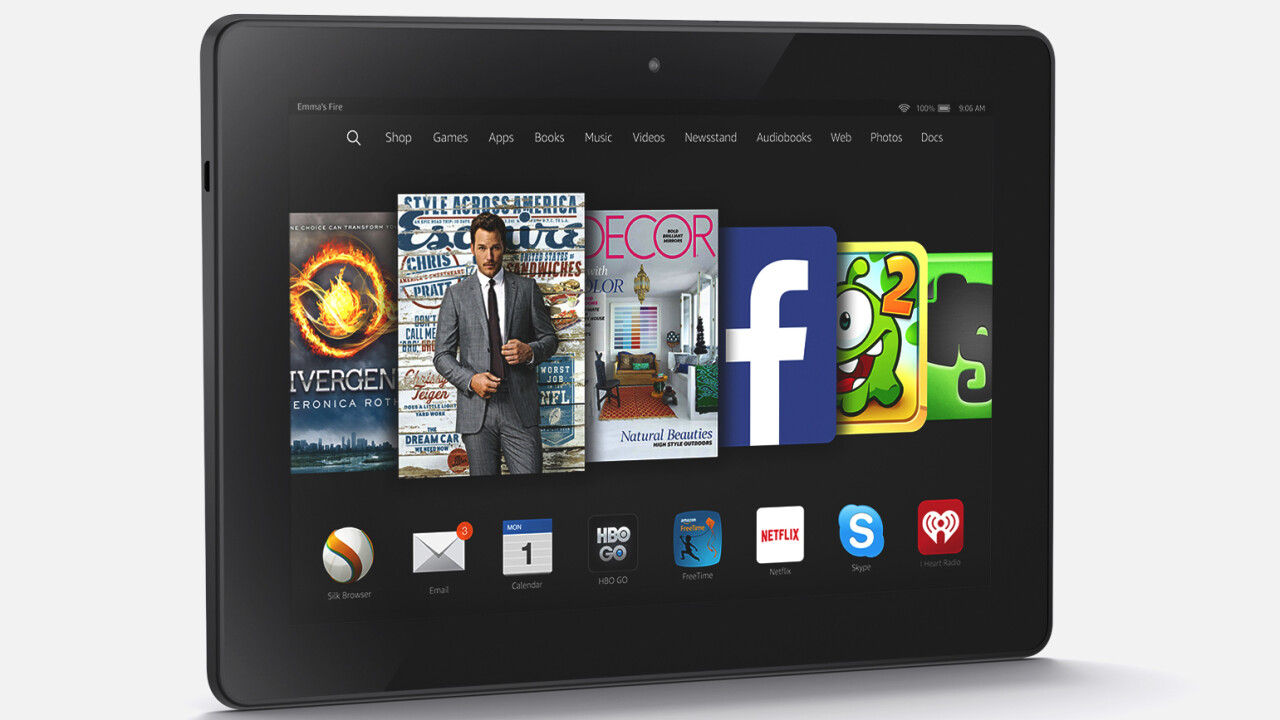 Amazon introduces the next-gen Fire HDX 8.9 tablet with the latest Fire OS 4 Sangria