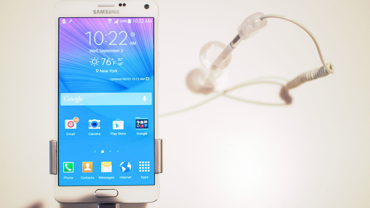 Samsung Galaxy Note 4 available to pre-order in UK from tomorrow, arriving in-store October 10