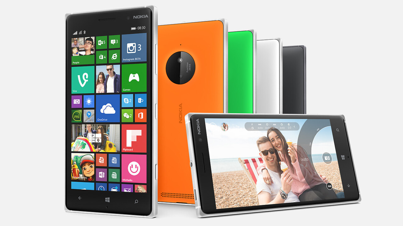 Microsoft’s Lumia 830 now available in UK, starting from £24.99 on contract or £330 SIM-free