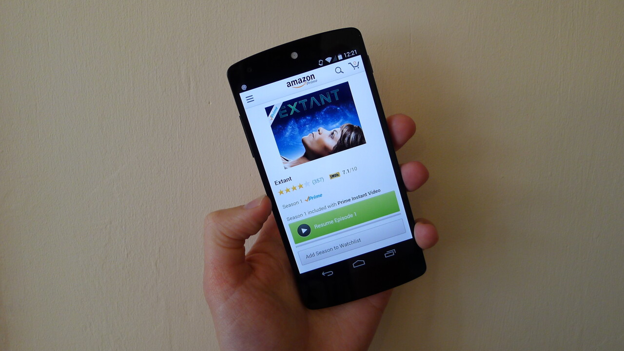 Amazon finally brings Instant Video and Prime Instant Video streaming to Android