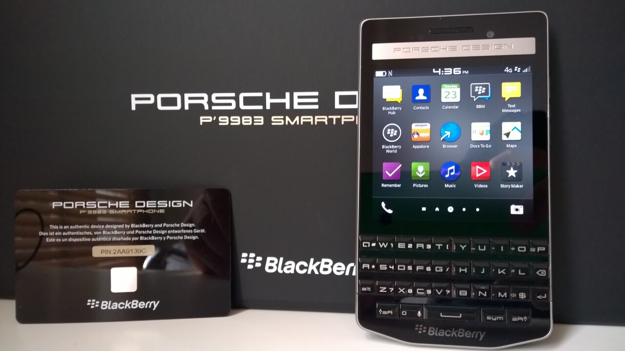 Hands-on with the $2,300 BlackBerry P’9983 Porsche-branded smartphone that you’ll probably never own