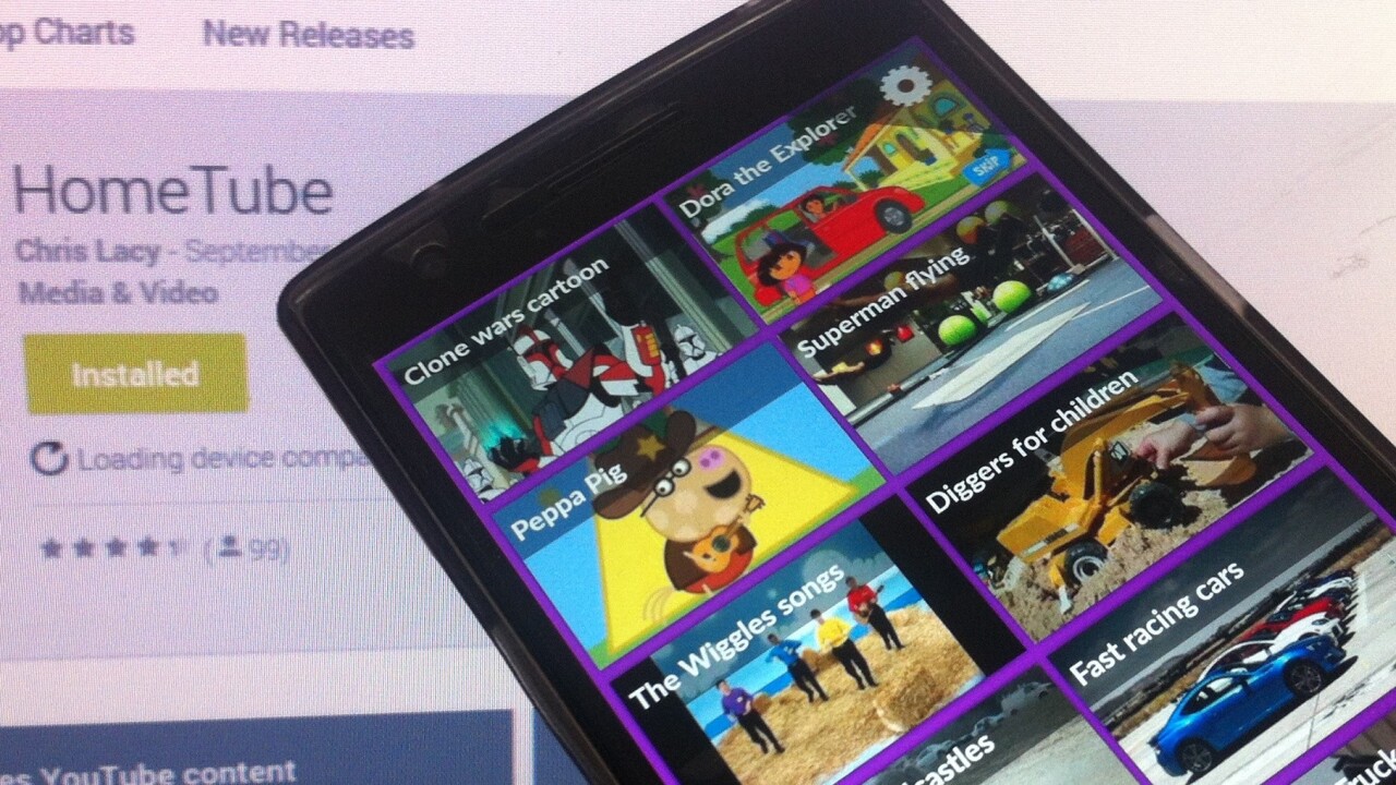 HomeTube brings child-friendly YouTube content to your Android device