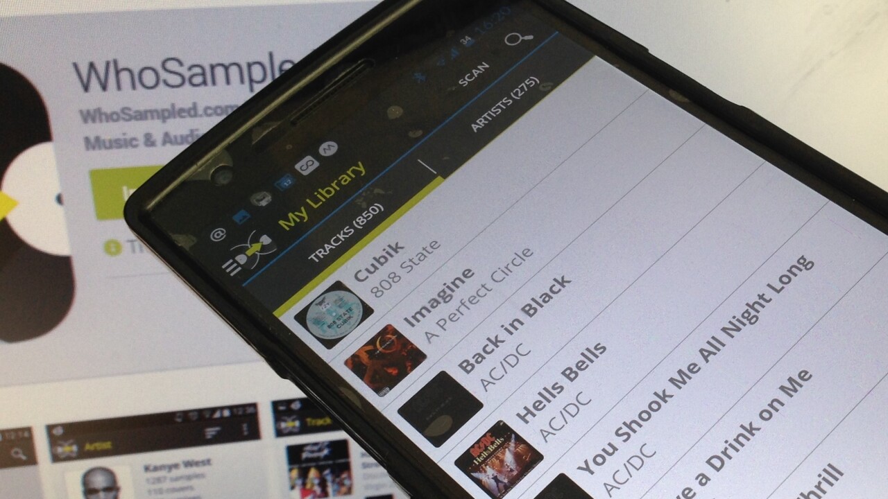 See who’s remixed and covered your favorite songs with WhoSampled for Android