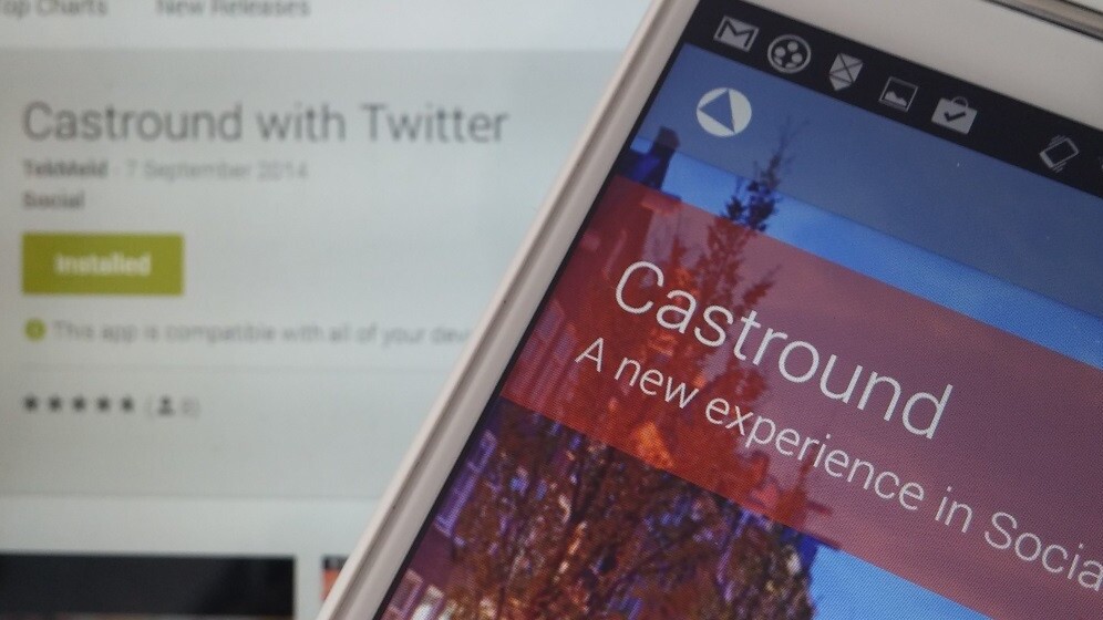 Castround for Android lets you view tweets by location