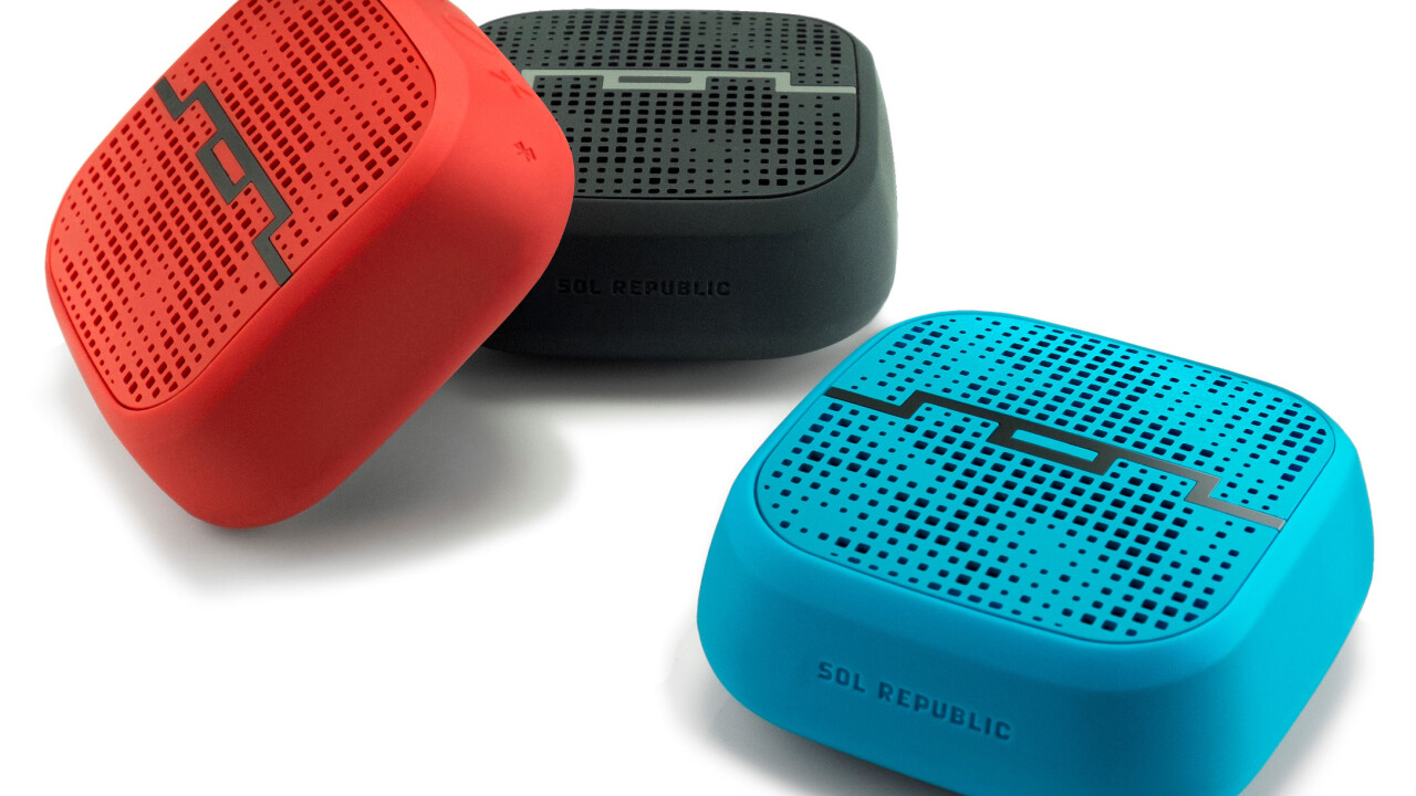 Sol Republic launches its rugged and super-portable ‘Punk’ Bluetooth speaker for $69.99