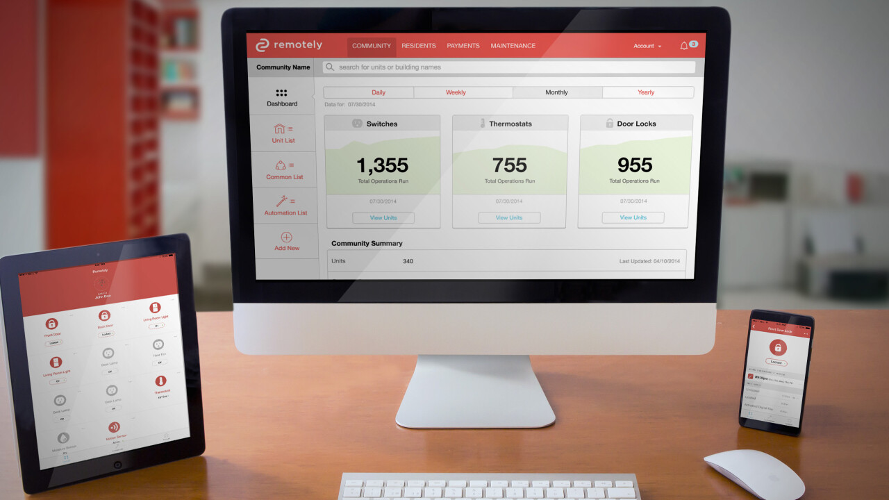Remotely launches its home automation service for property managers