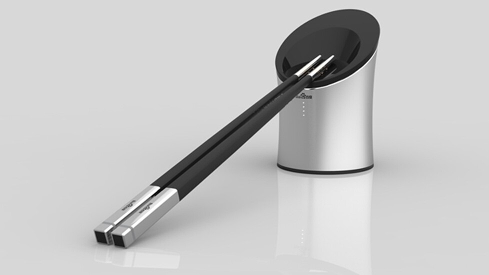 These smart chopsticks analyze the quality of the food you’re about to eat