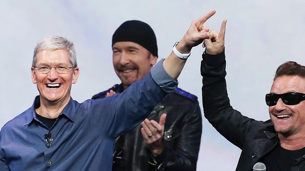 Apple is working on a new digital music format, U2’s Bono says