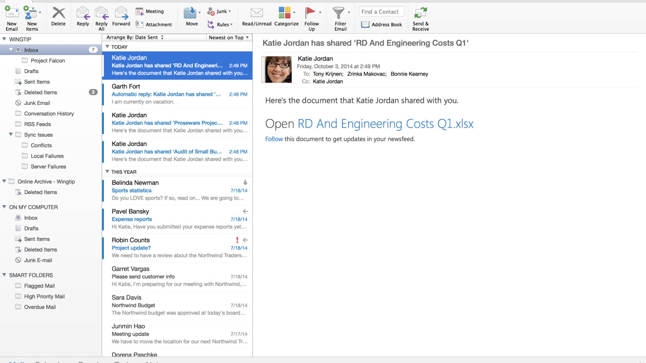 Microsoft announces an all-new Outlook for Mac, available for Office 365 users
