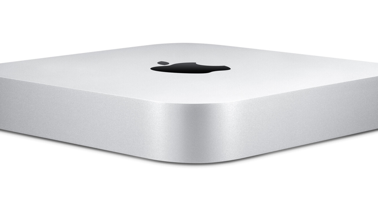 Apple updates the Mac mini with 4th-gen Intel processors