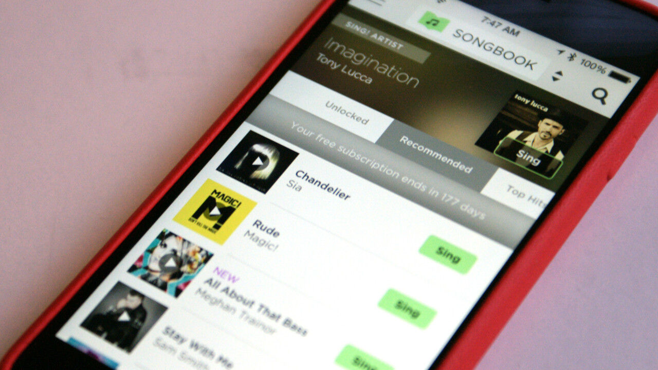 Smule’s karaoke app update now lets you make music videos with friends
