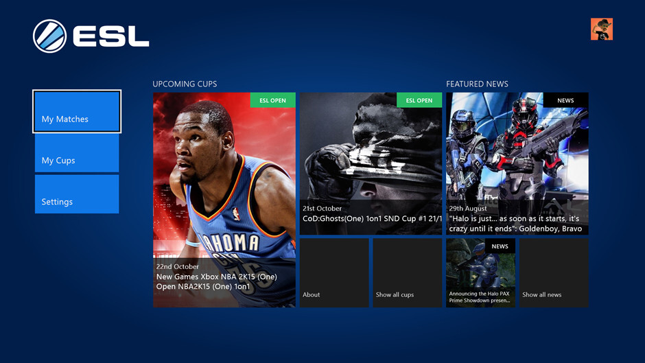 ESL’s eSports app lands on Xbox One, letting you compete directly from your console