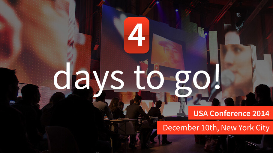 Just 4 days left to get the best price on #TNWUSA Conference tickets