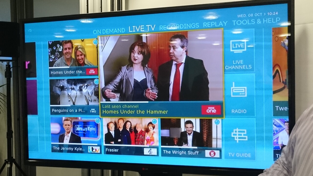 UK operator EE’s TV service is now open for in-store sign-ups