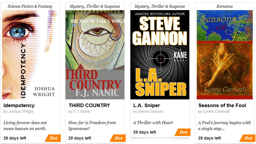 Amazon’s crowdsourced publishing program, Kindle Scout, is now open for voting